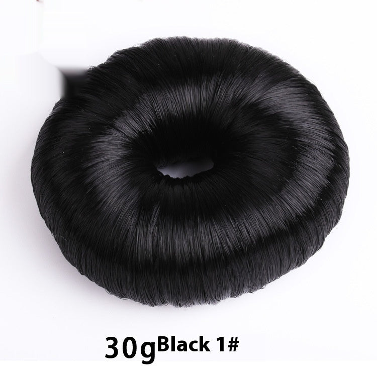 Donut Bun Hair Accessory - Fashion Updo Wig Piece