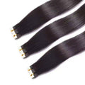 Straight Hair Topper - Natural Black Human Hair Patch