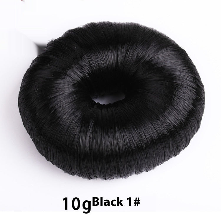 Donut Bun Hair Accessory - Fashion Updo Wig Piece