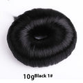 Donut Bun Hair Accessory - Fashion Updo Wig Piece
