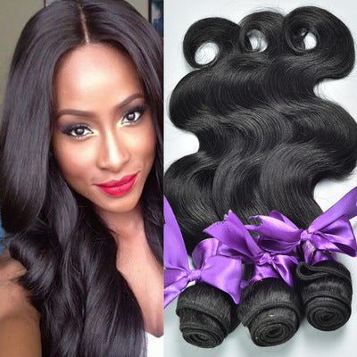 Body Wave Hair Bundle - Natural Black Human Hair Extensions