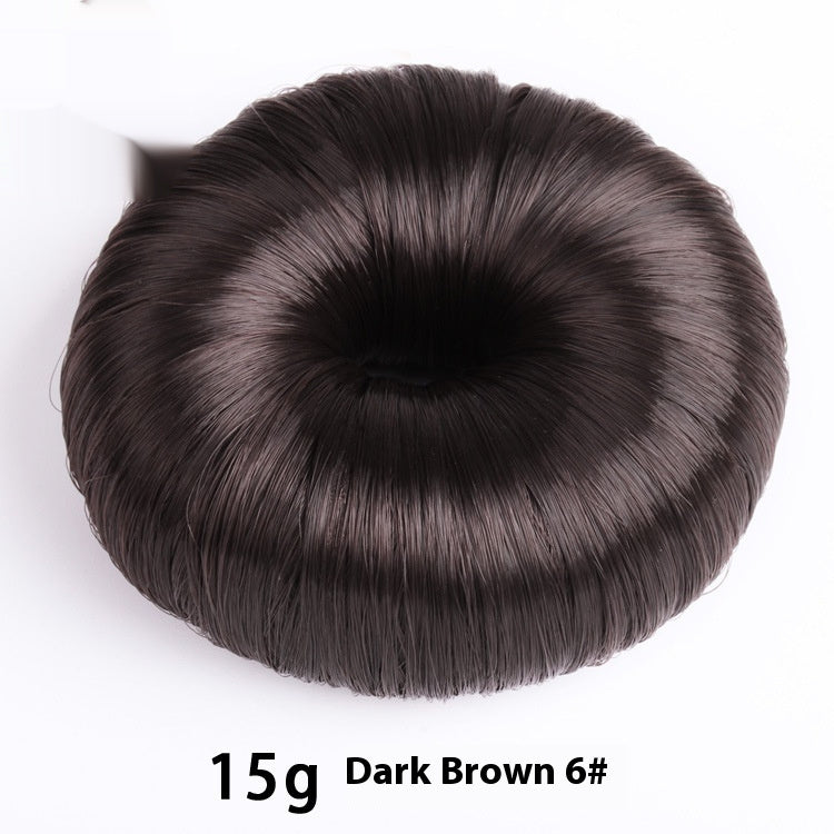 Donut Bun Hair Accessory - Fashion Updo Wig Piece