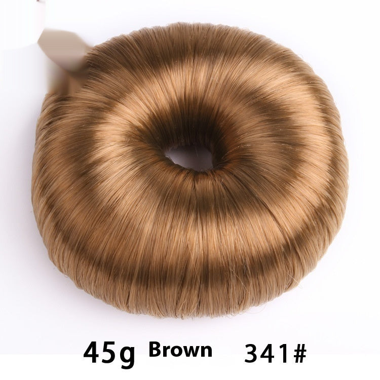 Donut Bun Hair Accessory - Fashion Updo Wig Piece
