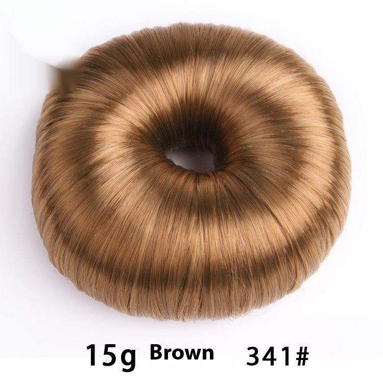 Donut Bun Hair Accessory - Fashion Updo Wig Piece