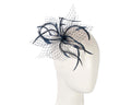 Luxe Navy Fascinator Comb - Australian Made