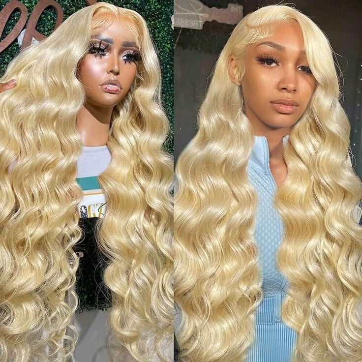 613 Blonde Lace Front Wig - Straight or Wavy | 100% Human Hair