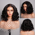 Glueless Wear & Go Curly Short Bob Wig | 250% Density | 100% Human Hair