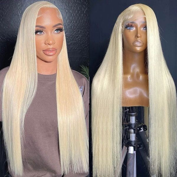 613 Blonde Lace Front Wig - Straight or Wavy | 100% Human Hair