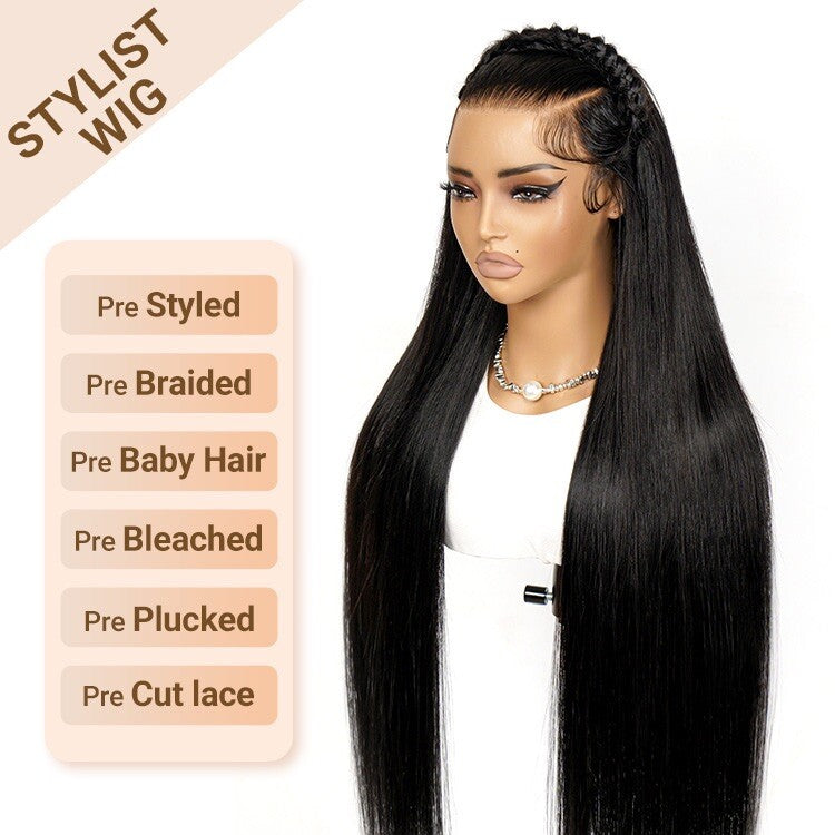 Deep Wave Glueless Wig - Pre-Styled Ready to Wear Human Hair