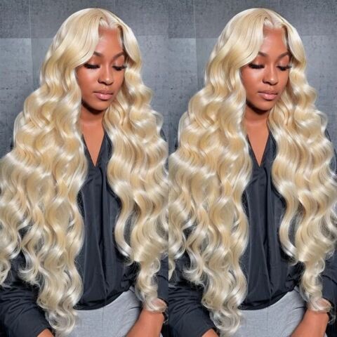 613 Blonde Lace Front Wig - Straight or Wavy | 100% Human Hair