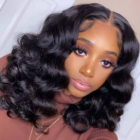 Glueless Wear & Go Curly Short Bob Wig | 250% Density | 100% Human Hair