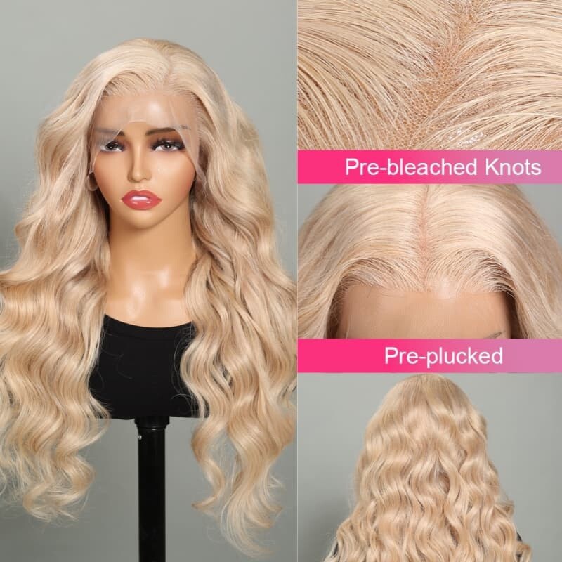 613 Blonde Lace Front Wig - Straight or Wavy | 100% Human Hair