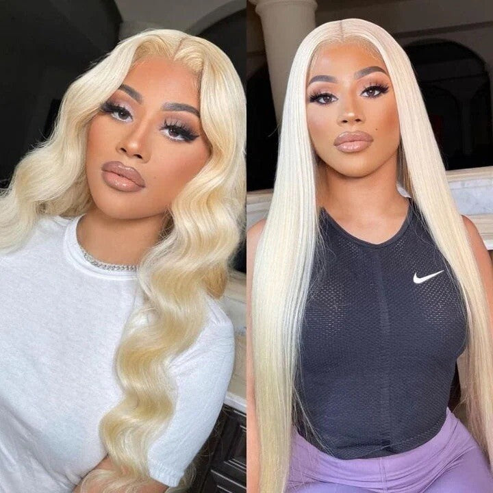 613 Blonde Lace Front Wig - Straight or Wavy | 100% Human Hair