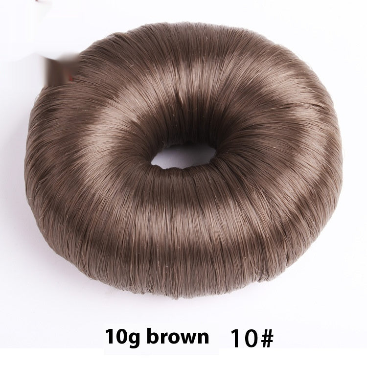 Donut Bun Hair Accessory - Fashion Updo Wig Piece