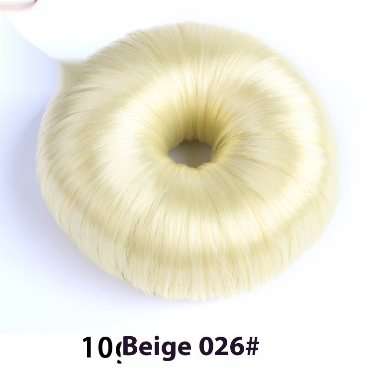 Donut Bun Hair Accessory - Fashion Updo Wig Piece