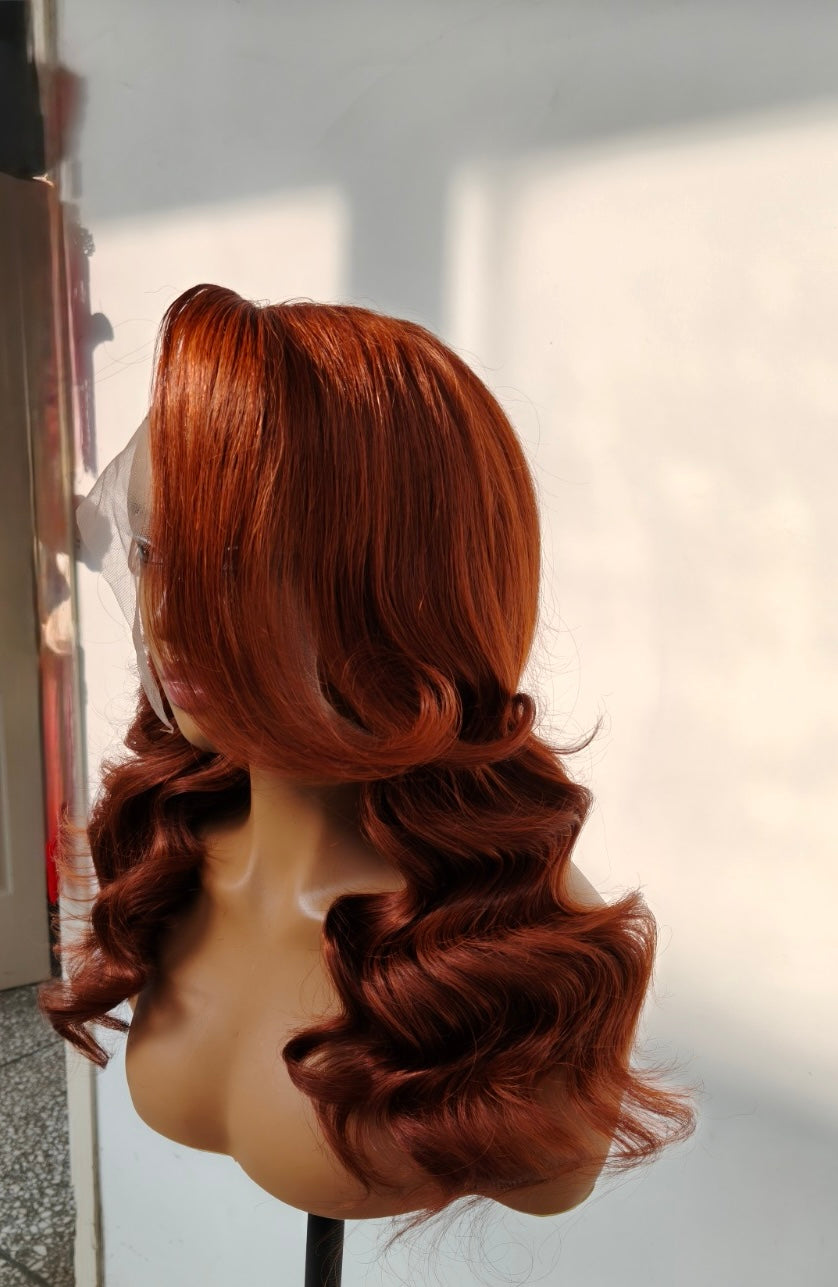 Curly Lace Front Wig - Glueless Ready to Wear 250% Density Custom Color