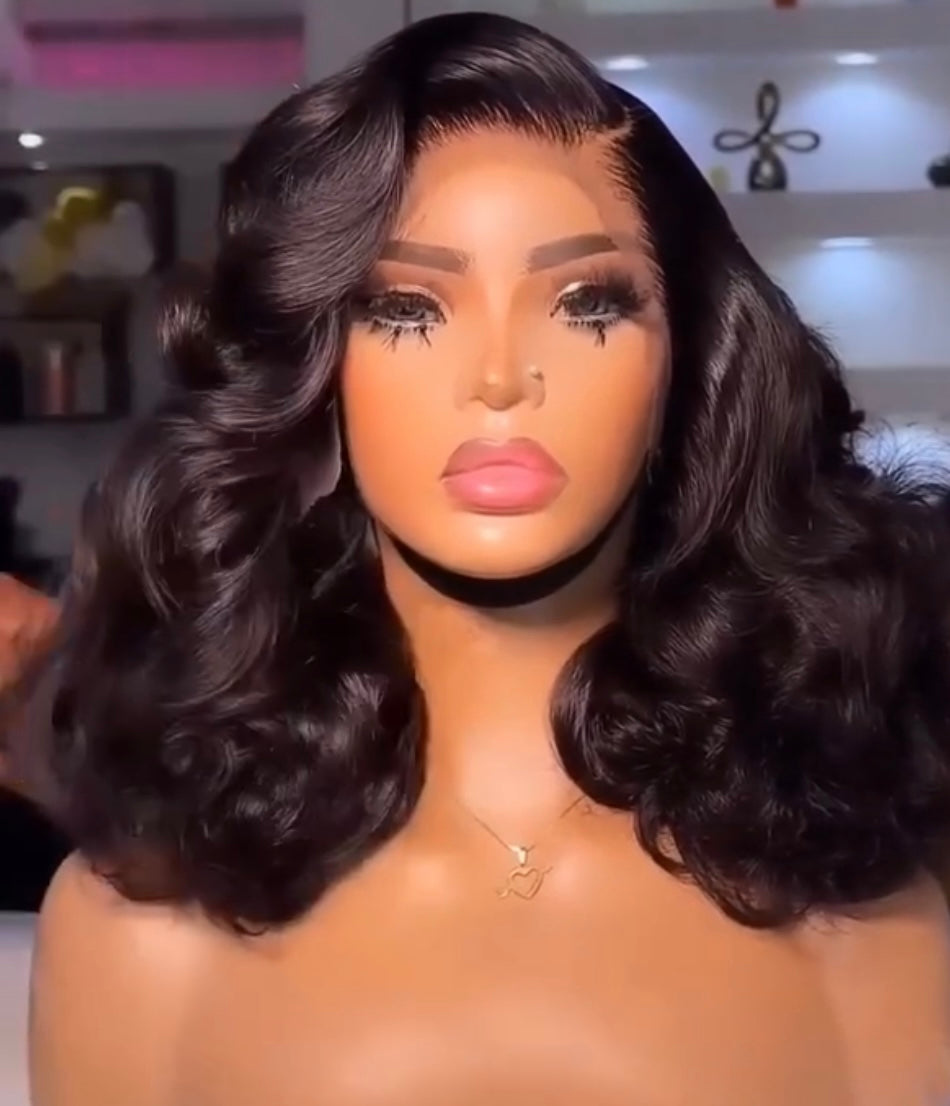 GLUELESS LACE WAVY WIG
