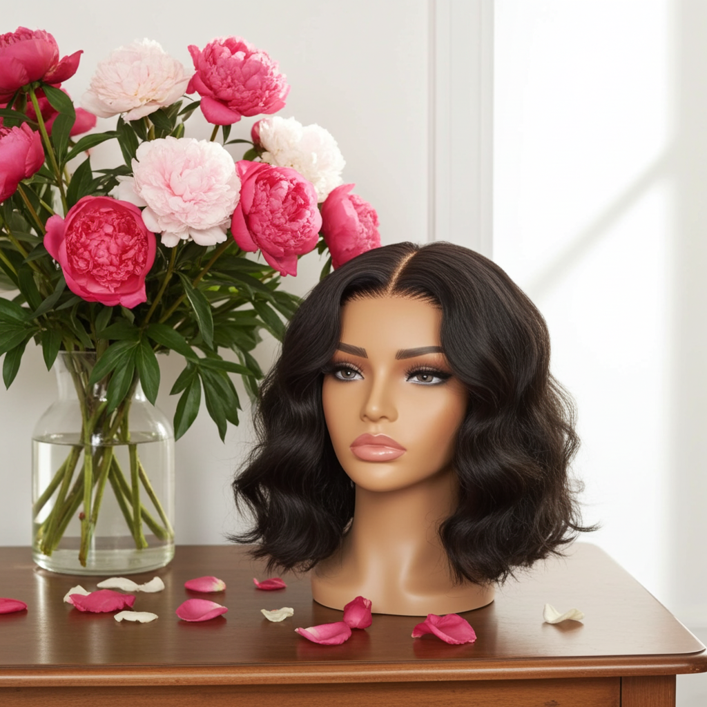 GLUELESS LACE WAVY WIG