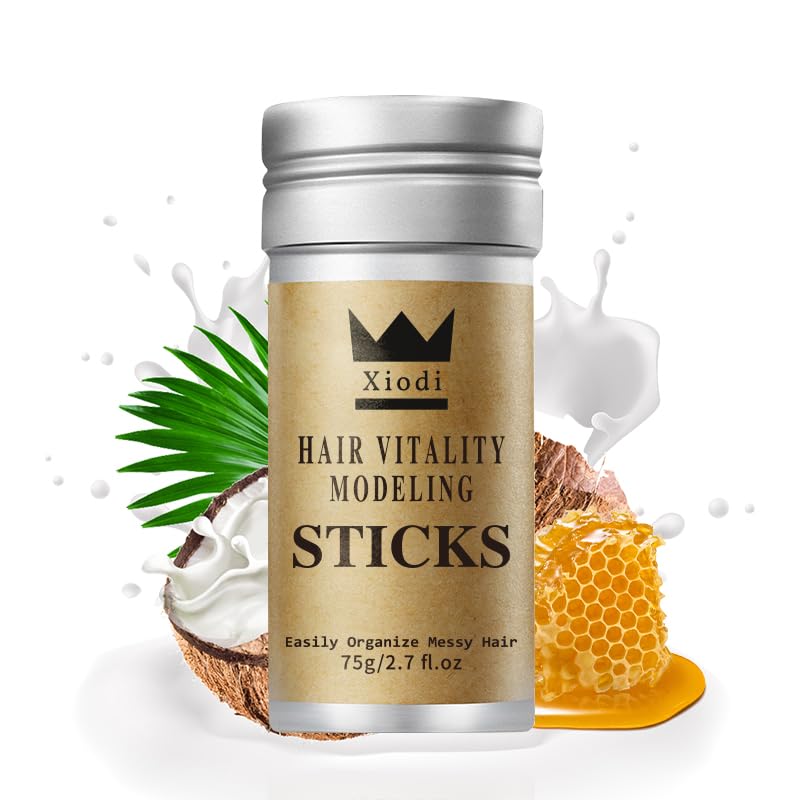 Edge Control Hair Wax Stick - Natural Hold & Shine (75g)
