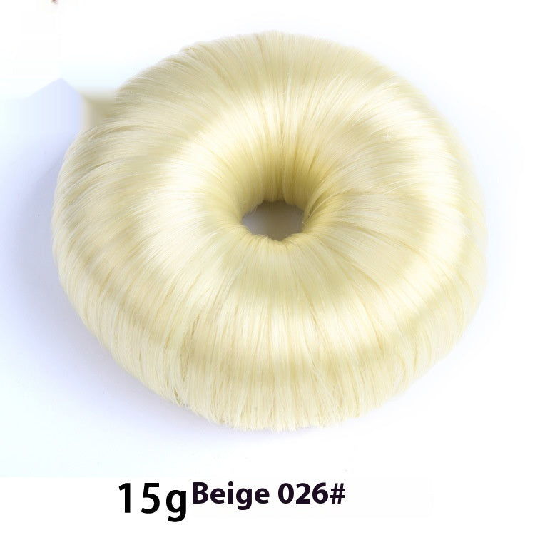 Donut Bun Hair Accessory - Fashion Updo Wig Piece