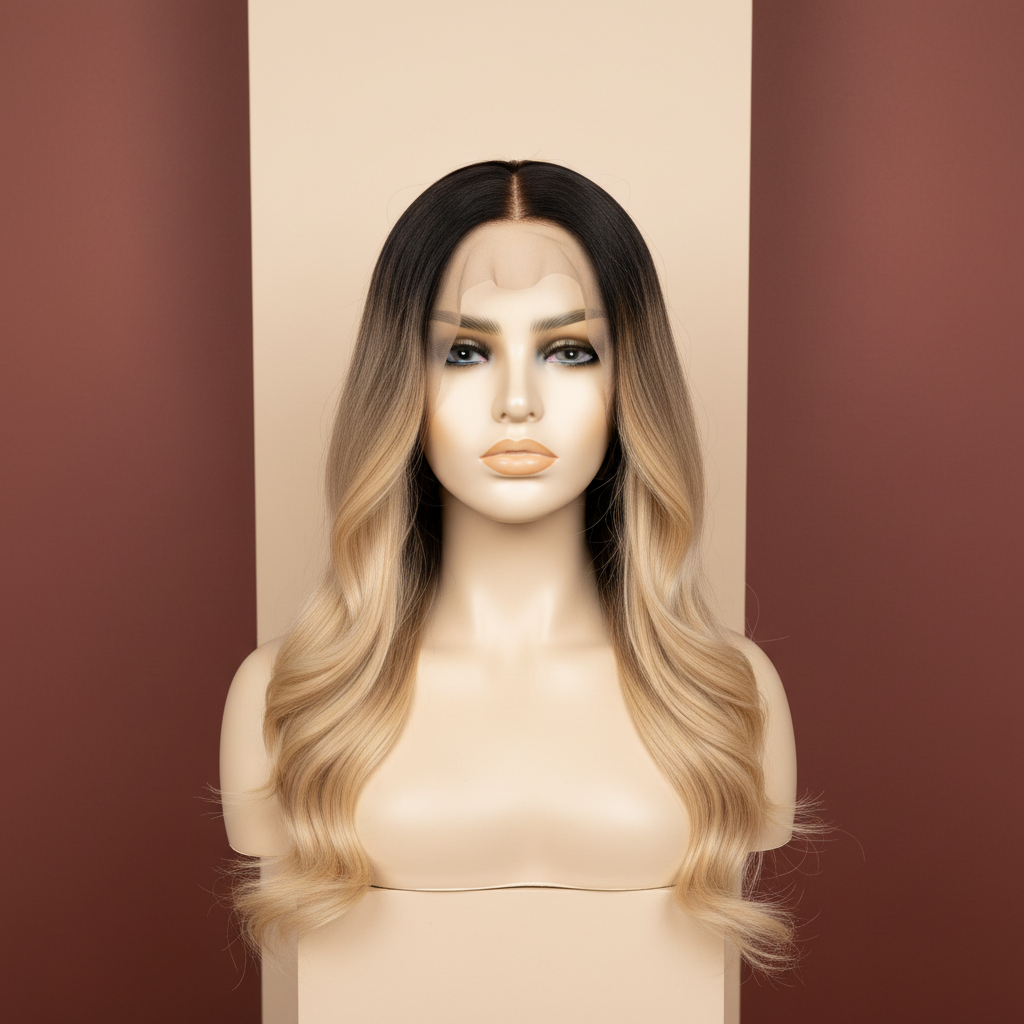 Black to Blonde Ombre Main