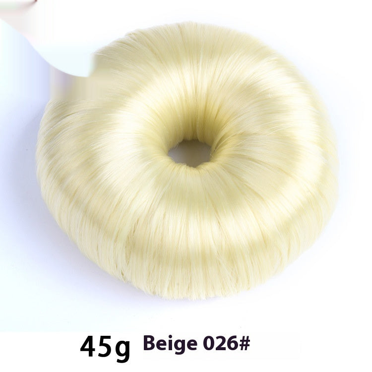 Donut Bun Hair Accessory - Fashion Updo Wig Piece