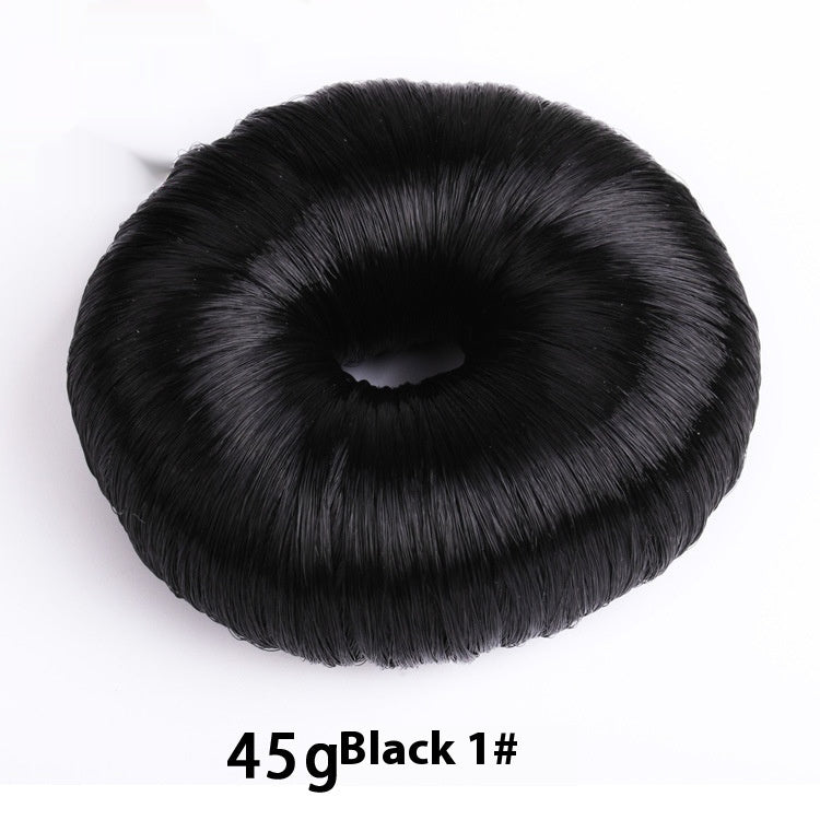 Donut Bun Hair Accessory - Fashion Updo Wig Piece