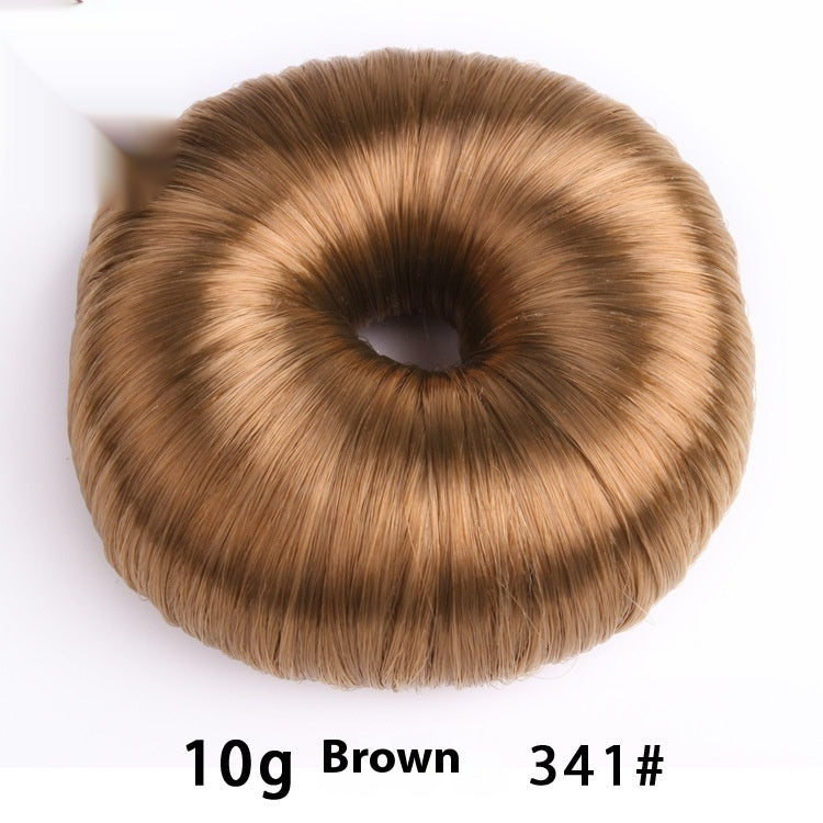 Donut Bun Hair Accessory - Fashion Updo Wig Piece