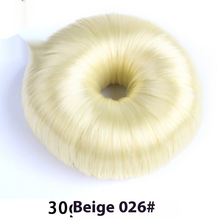 Donut Bun Hair Accessory - Fashion Updo Wig Piece
