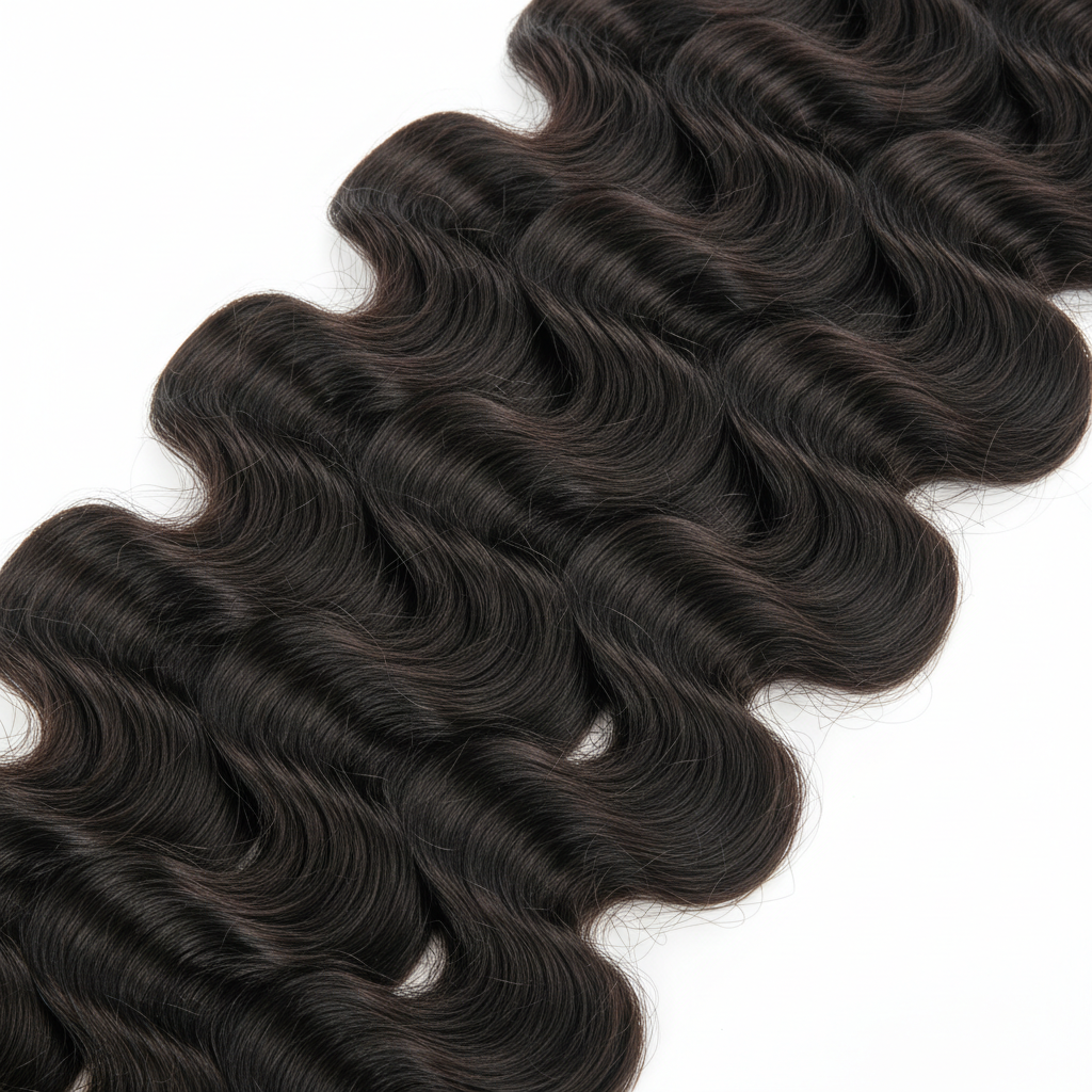 Deep Wave Hair Bundle - Detail