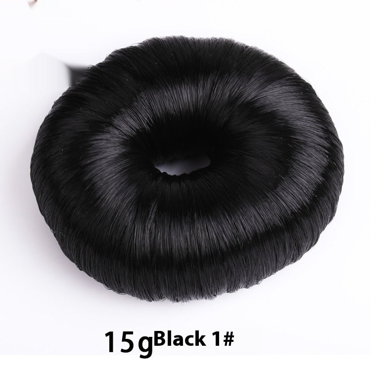 Donut Bun Hair Accessory - Fashion Updo Wig Piece