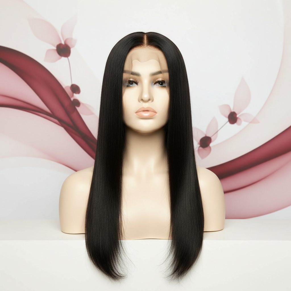 Frontal Bone Straight Wig