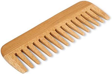Luxe Wide Tooth Bamboo Comb - Detangling